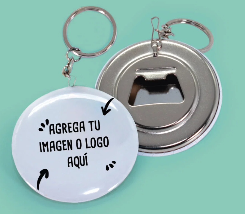 Chapita destapador personalizada